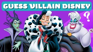 Guess the Villains Disney trivia in this Epic Battle! How well you know Disney villains| Disney Quiz