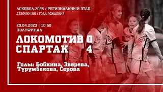 «Локомотив» — «Спартак» (девочки команды 2011 г. р.) — 0:4