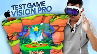 Test game trên Apple Vision Pro: Nâng tầm game đơn giản!