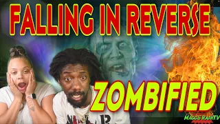 FIRST TIME HEARING Falling In Reverse - "ZOMBIFIED" REACTION #fallinginreverse