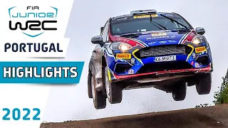 WRC Rally Highlights : Vodafone Rally de Portugal 2022 : Junior WRC Final Results