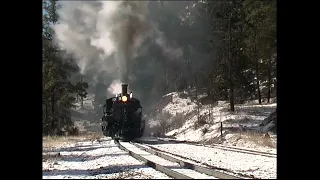 The Durango and Silverton Railroad as Filmed by "GB" on his USA Winter Steam Tour in 2007