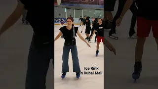 Ice Rink in Dubai #shorts #dubai