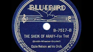 1938 Ozzie Nelson - The Sheik Of Araby