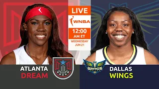 Atlanta Dream vs. Dallas Wings I WNBA LIVE SCOREBOARD 2023 I @baskemali