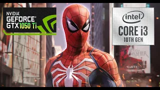 Marvel's Spiderman Remastered PC Benchmark - 1050 Ti | i3 10105F | 16GB RAM