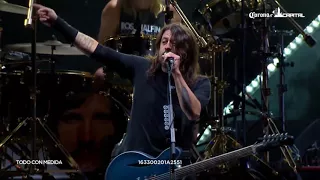 Foo Fighters - Let There Be Rock (AC/DC cover) - Corona Capitol, Mexico City, Mexico (18/11/2017)