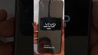 Vivo y01 Hard reset #vivo y01 reset password 🔑