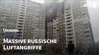 Ukraine: Mehrere Tote bei massiven russischen Angriffen | AFP