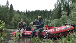 р.Шинда/на водомётах/рыбалка на хариуса