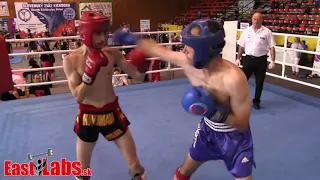 2018 M SR v kickboxe  LK  57kg  Tamas vs M Novak