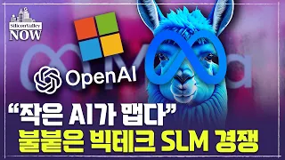 “작은 AI가 맵다”… 불붙은 빅테크 SLM 경쟁 / 최진석의 실리콘밸리나우