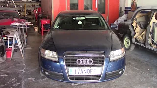 Audi A6 2007 2,4 По центру дует холодный воздух, по краям горячий