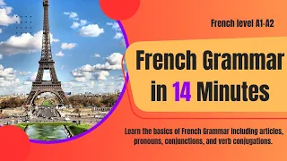 French Grammar in 14 minutes