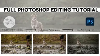 Episode 6 | Full Editing Tutorial | Lightroom - Photoshop - Exporting