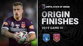 New South Wales Blues v Queensland Maroons | Origin Finishes | State of Origin 2019 | Game 3