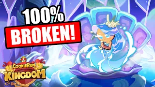 How to build Sea Fairy Cookie (BEST TOPPINGS)-Cookie Run Kingdom