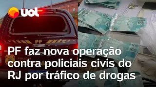 Operação no Rio: PF investiga policiais civis suspeitos de traficar 280 kg de cocaína apreendida