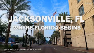 Jacksonville, Florida - Driving Tour 4K