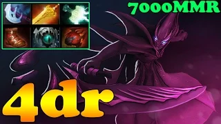 Dota 2 - 4dr 7000 MMR Plays Spectre Vol 2 - Ranked Match Gameplay!