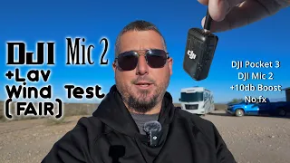 DJI Pocket 3 Audio Test (Re-Do) | DJI Mic 2 + Lav Mic Wind Test | #DJI #Pocket3 #audiotest
