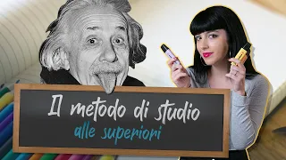 METODO DI STUDIO SUPERIORI || Consigli utili ✌