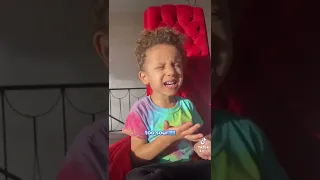 toddler tries sour candy for the first time 🤣🤣