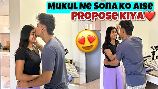 Aisa Kiya Tha Mukul Ne Mujhe Propose | Our Full Love Story 🥰