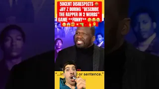 50CENT DISRESPECTS 🤬 JAY Z DURING “DESCRIBE THE RAPPER IN 2 WORDS” GAME **FUNNY** 🤣😂😭😳😱🤯💥🔫