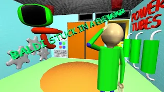 Baldi stuck in a elevator! (ANIM8OR)