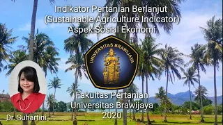 Indikator Pertanian Berlanjut (Sustainable Agriculture Indicator)