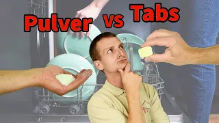 Dishwashing tabs vs. Dishwashing powder - A decision-making aid | Immotrainer Wetzikon