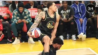 JTA first Mexican player participate in the Dunk Contest!😱#nba #gsw #mexican  #shorts