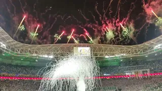 TRICAMPEÃO PAULISTA 2024 - PALMEIRAS 2X0 SANTOS ALLIANZ PARQUE