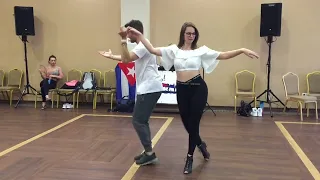 Mihályi Péter (Salsa Cubanismo) & Szokolai Enikő (EnDance) - Son Cubano ws @ ¡Gusto Cubano! 2024-mar