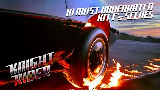 The Top 10 Most Underrated KITT Scenes | Knight Rider