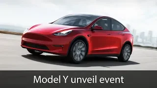 Tesla Model Y unveil - completing the S3XY lineup