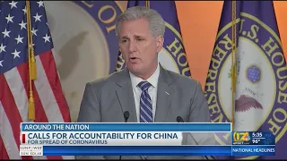 Rep. Kevin McCarthy calls for accountability for China for spread of coronavirus