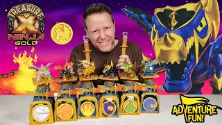 6 Treasure X Ninja Gold “Dragons” We Found Gold Coins! Series 6 Unboxing Adventure Fun Toy Review!