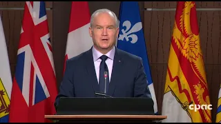 Conservative Leader Erin O'Toole speaks on Montreal port strike, military misconduct– April 27, 2021