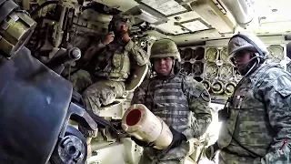 Paladin Howitzer Crew Compartment