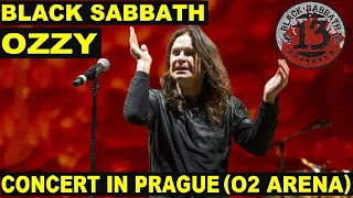 BLACK SABBATH / OZZY, TOUR "13" (RARE), PRAGUE, CZECH REPUBLIC, CONCERT IN O2 ARENA, DECEMBER 2013