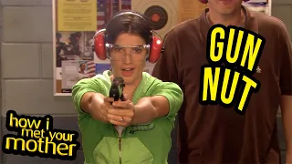 Robin likes guns - How I Met Your Mother