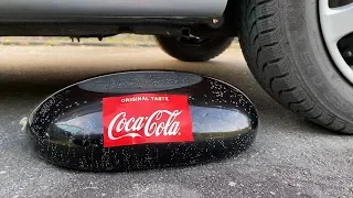 Crushing Crunchy & Soft Things by Car! EXPERIMENT: Car vs Coca Cola in Condom