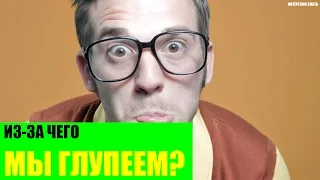 Из-за чего мы глупеем?