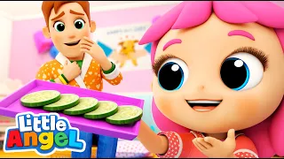 Jill's Beauty Salon | Job and Career Songs | Little Angel Nursery Rhymes for Kids