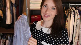 My ASMR Closet Tour