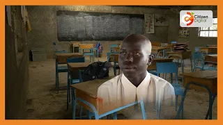 A South Sudanese refugee boy travels for 3 days to join a secondary school in Murang'a