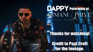 Dappy - Live at Armani Prive - Dubai
