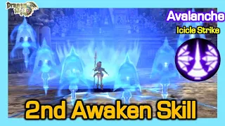 Avalanche - 2nd Awakening skill (Icicle Strike) / Dragon Nest Korea (2021 May)